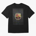 barcelona Oversized T-Shirt Bring Supporter Culture to FIFA World Cup 2026 Spirit, Highlighting Spain, Messi and Cristiano Ronaldo, Retro Football Energy, Iconic Rivalries, Trophy Chase Drama and Stadium Atmosphere; Perfect for People Who Love