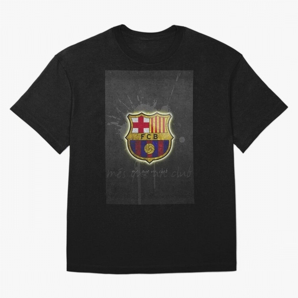 barcelona Oversized T-Shirt Bring Supporter Culture to FIFA World Cup 2026 Spirit, Highlighting Spain, Messi and Cristiano Ronaldo, Retro Football Energy, Iconic Rivalries, Trophy Chase Drama and Stadium Atmosphere; Perfect for People Who Love