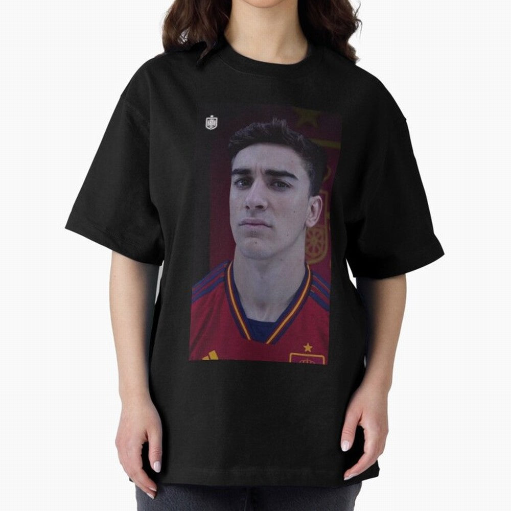 gavi Boxy T-Shirt Celebrate Match Day Hype around FIFA World Cup 2026 Group Stage, Messi and Cristiano Ronaldo, Netherlands, Vintage Soccer Flavor, Modern Football Stars, National Flags and Final Night Emotion; Perfect for Fans, Collectors, Family