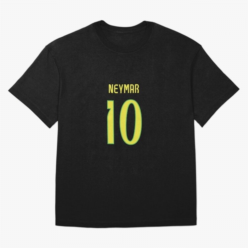 Neymar Jr Brazil Away Jersey 2024 Classic T-Shirt Join Supporters Worldwide for FIFA World Cup 2026 Group Stage Spirit, Filled with France, CR7, Match Day Excitement, Supporter Culture, Golden Goals and Global Football Passion; Created for Match