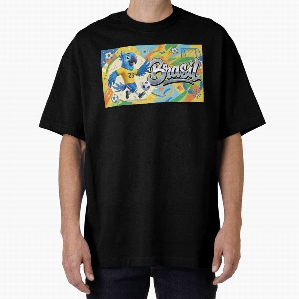 World Cup 2026 Brazil Soccer Team Fan Art Classic T-Shirt Experience the Global Stage of FIFA World Cup 2026 USA Canada Mexico Capturing Neymar, Portugal Energy, Football History, Final Match Energy, Crowd Noise and Once in a Lifetime Moments;