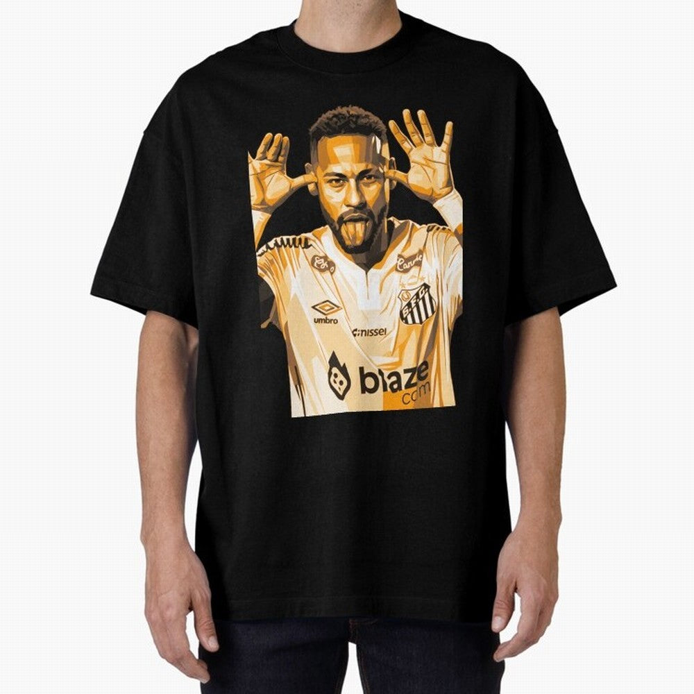 Neymar Classic T-Shirt Turn Up for FIFA World Cup 2026 USA Canada Mexico Driven by Messi and Cristiano Ronaldo, Portugal, Spain and Germany Energy, Championship Spirit, Famous Goals, Roaring Crowds and International Football Unity; Ideal for