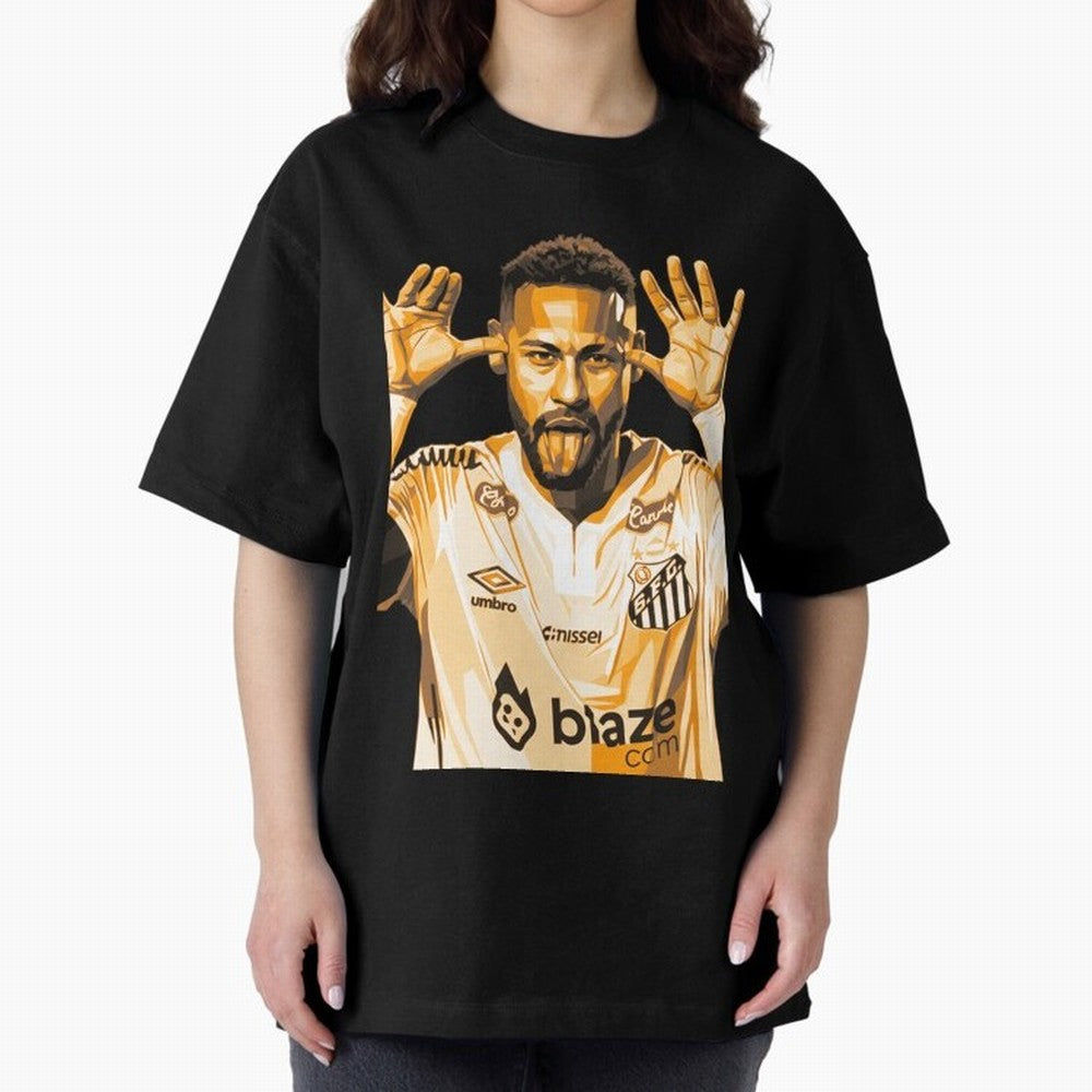 Neymar Classic T-Shirt Turn Up for FIFA World Cup 2026 USA Canada Mexico Driven by Messi and Cristiano Ronaldo, Portugal, Spain and Germany Energy, Championship Spirit, Famous Goals, Roaring Crowds and International Football Unity; Ideal for