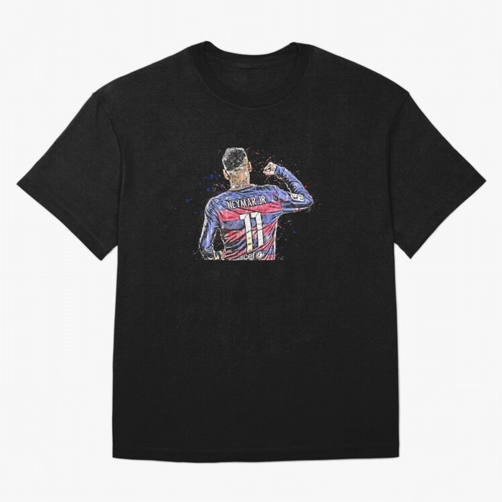 Neymar Neymar Oversized T-Shirt Join the Countdown to the FIFA World Cup 2026 Journey through Haaland and Mbappe Highlights, Spain Pride, Supporter Pride, Iconic Celebrations, Legendary Names and Global Match Day Energy; Created for Match Day