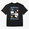 Front-end Developer Neymar - English Classic T-Shirt Honor Football Greatness during FIFA World Cup 2026 Group Stage for Fans of Neymar, Haaland and Cristiano Ronaldo and France and Portugal, Bringing Goal Celebration Energy, Supporter Heritage,