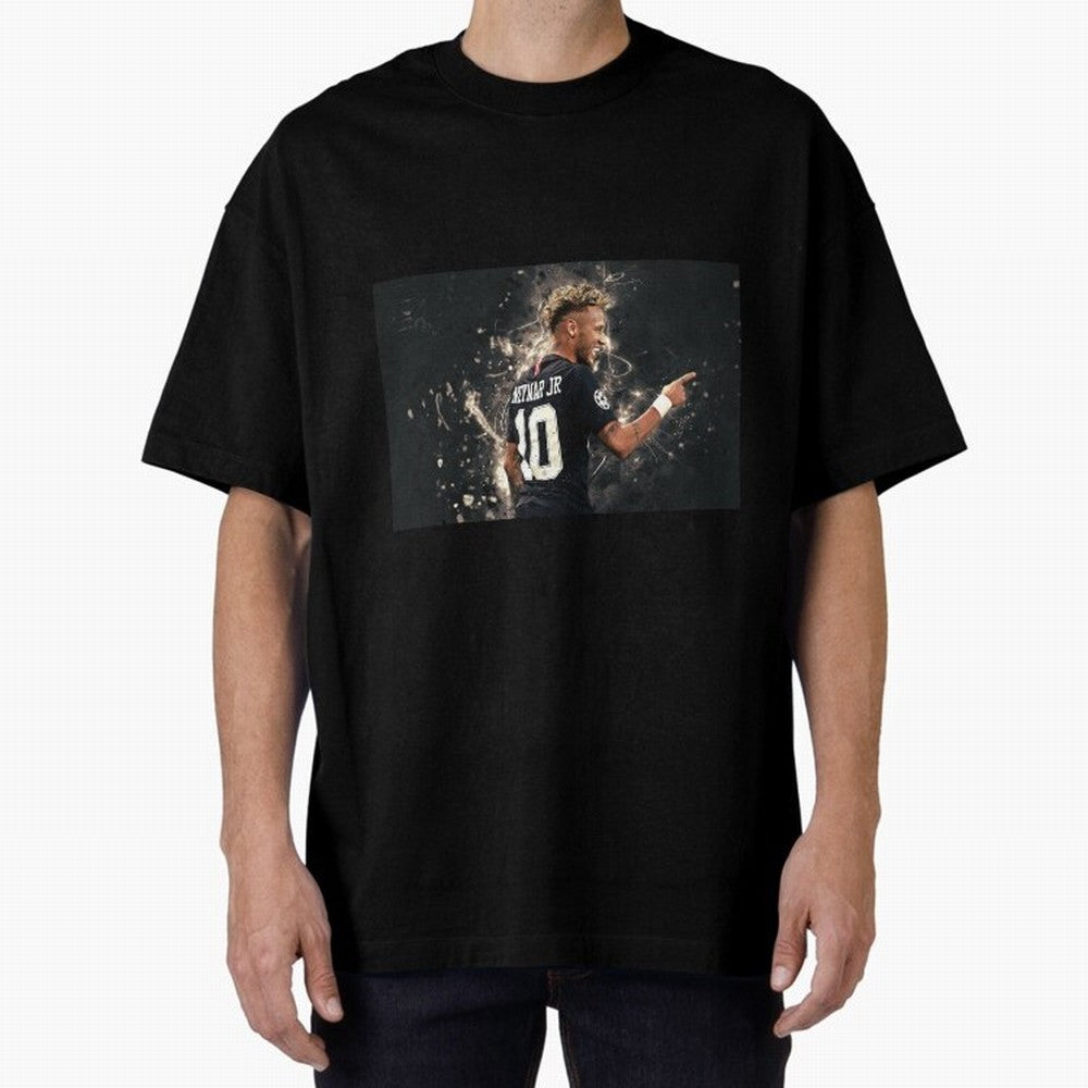 Neymar #111 Oversized T-Shirt Follow the Road to Match Day Hype around FIFA World Cup 2026, CR7, France and Portugal, Fan Favorite Moments, National Team Passion, Big Match Drama and Soccer History; Built for Supporters Chasing Trophy Dreams, Final