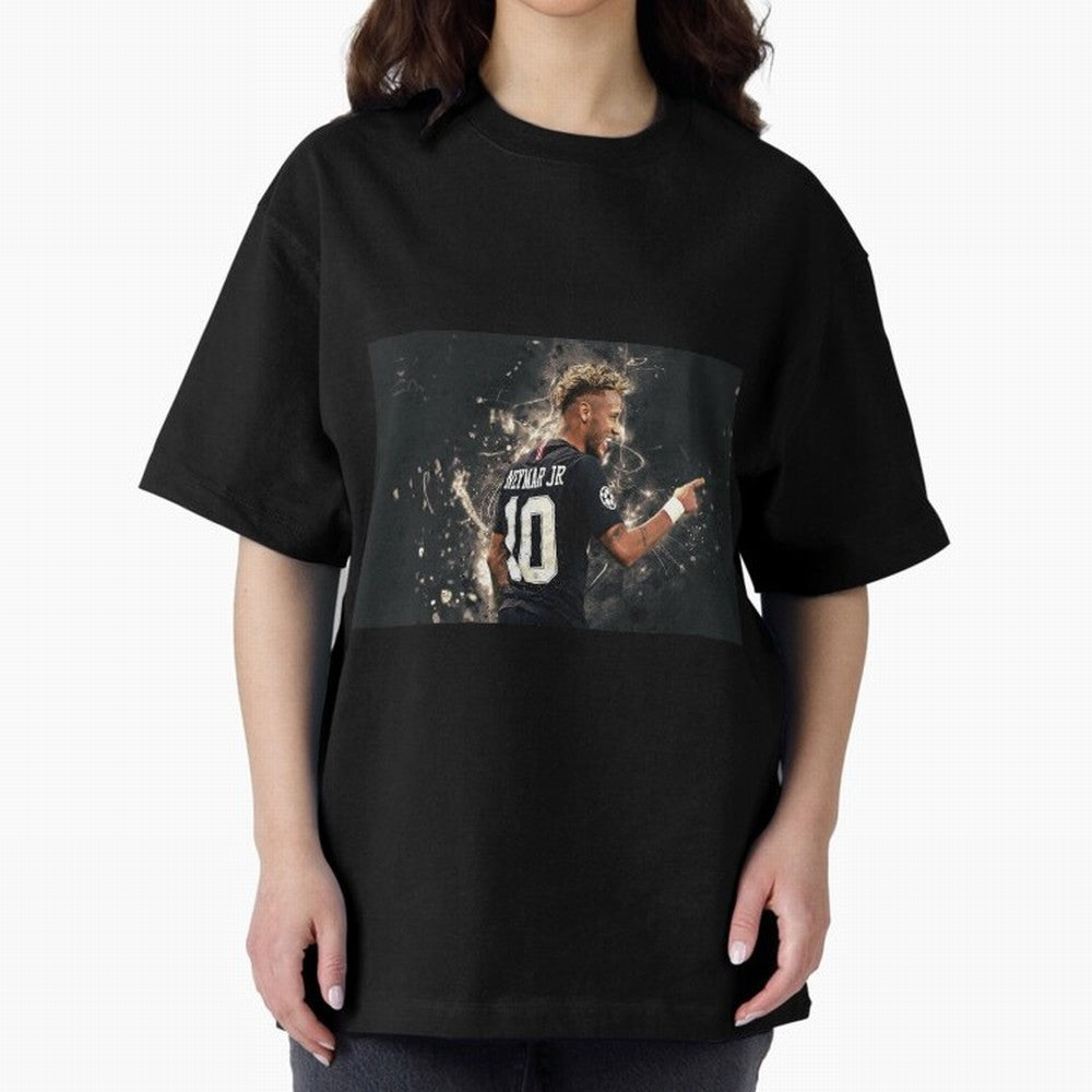 Neymar #111 Oversized T-Shirt Follow the Road to Match Day Hype around FIFA World Cup 2026, CR7, France and Portugal, Fan Favorite Moments, National Team Passion, Big Match Drama and Soccer History; Built for Supporters Chasing Trophy Dreams, Final