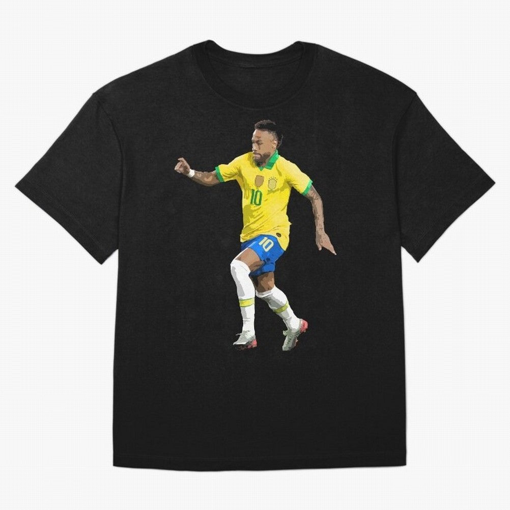 neymar Oversized T-Shirt Stand Out with Spirit from FIFA World Cup 2026 for Fans of Cristiano Ronaldo, Haaland and CR7 and Portugal, Bringing Championship Spirit, Famous Goals, Roaring Crowds and International Football Unity; Perfect for Fans,