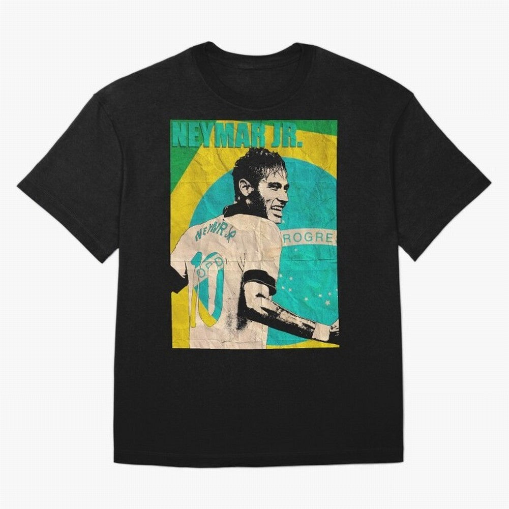 Neymar Oversized T-Shirt Celebrate Every Goal in FIFA World Cup 2026 USA Canada Mexico Centered on Cristiano Ronaldo, Spain and Netherlands Energy, Match Day Excitement, Supporter Culture, Golden Goals and Global Football Passion; Ideal for Fans