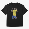Neymar Brazil Celebration Sticker Essential T-Shirt Honor the Football Icons of FIFA World Cup 2026 USA Canada Mexico Spirit, Connected to Portugal, Spain and Germany, Mbappe and Neymar, Football Festival Excitement, Trophy Ambitions, Country