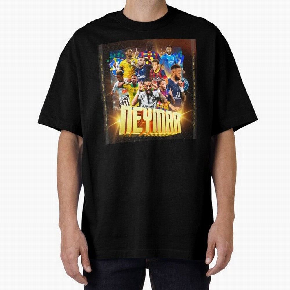 Neymar Best of Career Classic T-Shirt Celebrate the Magic of FIFA World Cup 2026 USA Canada Mexico Connected to Cristiano Ronaldo, Haaland and CR7, Brazil, Portugal and Argentina Energy, Retro Football Energy, Iconic Rivalries, Trophy Chase Drama