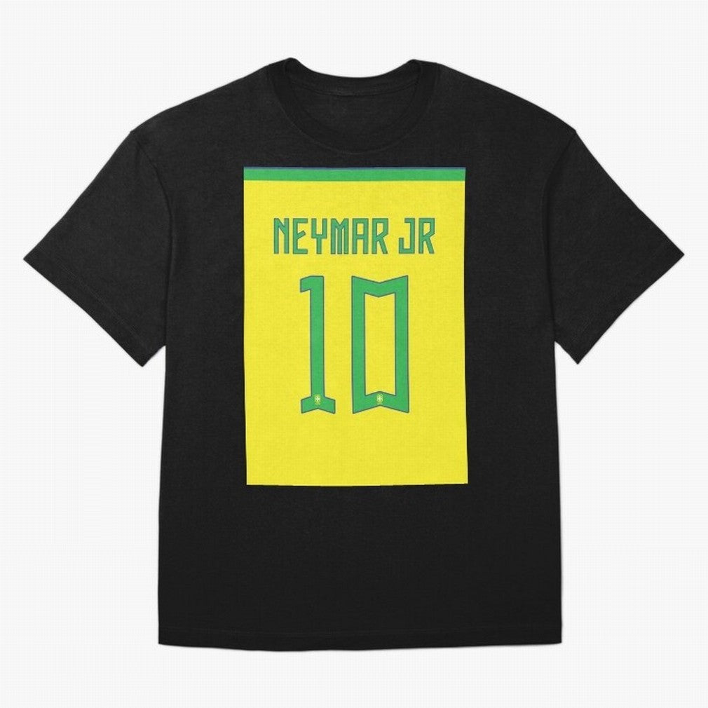 Neymar 10 Brazil 2022 World Cup Jersey Classic T-Shirt Step into FIFA World Cup 2026 Group Stage Spirit, Filled with Argentina, Haaland and Mbappe, Worldwide Fan Energy, Dramatic Goals, Stadium Lights and Championship Celebrations; Great for Watch