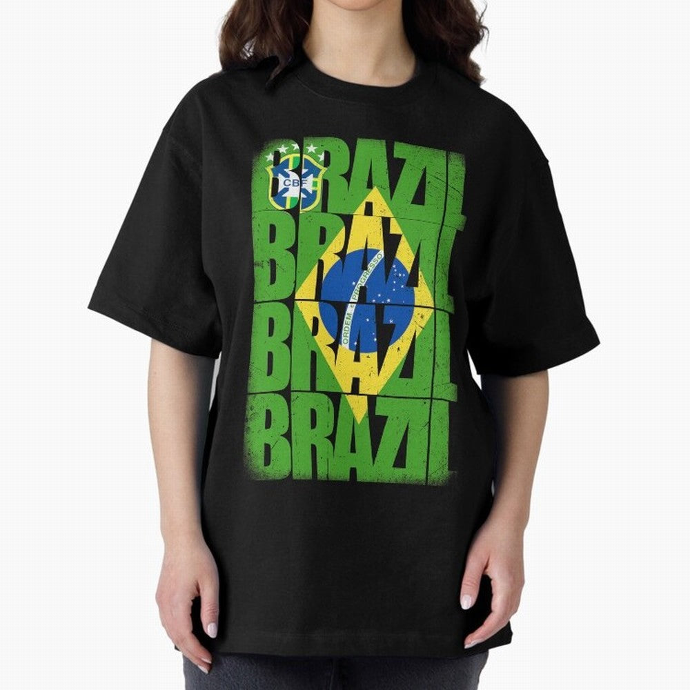 Brazil Champion Classic T-Shirt Keep the Match Day Mood of FIFA World Cup 2026 USA Canada Mexico for Fans of Messi and France and Portugal, Bringing Match Day Excitement, Supporter Culture, Golden Goals and Global Football Passion; Made for Die