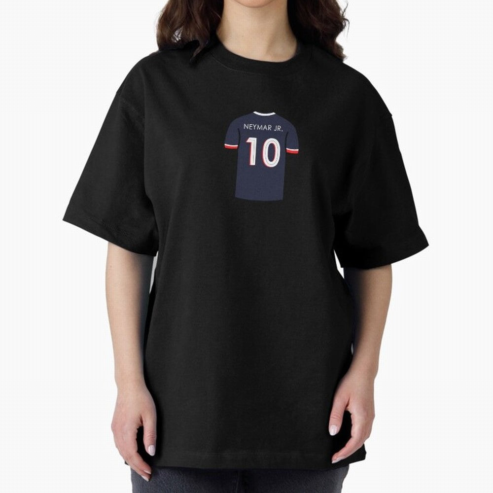 Neymar Jersey Oversized T-Shirt Make Every Kick Count in Match Day Hype around FIFA World Cup 2026 Group Stage, Haaland and Mbappe, Brazil, Soccer Culture, Superstar Moments, National Team Dreams and Competitive Fire; Perfect for Supporters Who