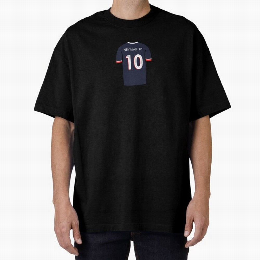 Neymar Jersey Oversized T-Shirt Make Every Kick Count in Match Day Hype around FIFA World Cup 2026 Group Stage, Haaland and Mbappe, Brazil, Soccer Culture, Superstar Moments, National Team Dreams and Competitive Fire; Perfect for Supporters Who