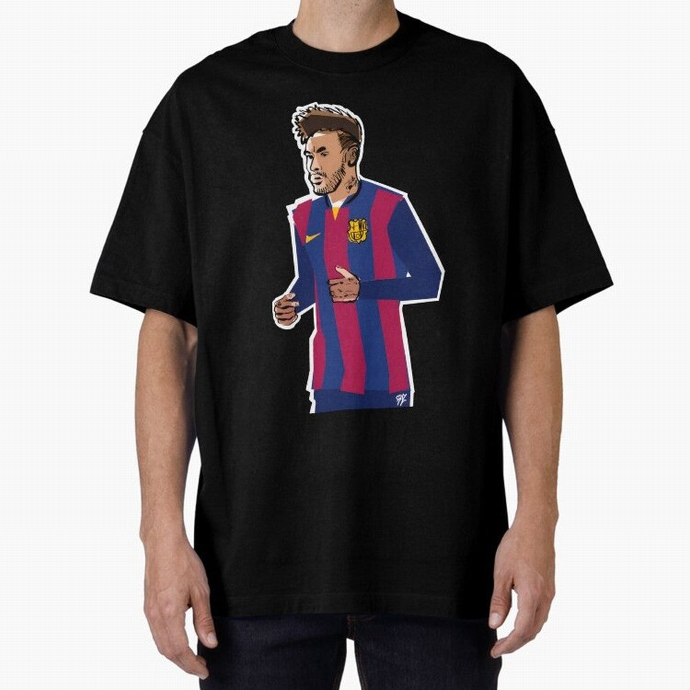 Neymar prime Oversized T-Shirt Bring Stadium Energy to Global Football Passion for FIFA World Cup 2026 USA Canada Mexico, Made for Messi, Neymar and Mbappe, Netherlands, Goal Celebration Energy, Supporter Heritage, Football Icons and Worldwide