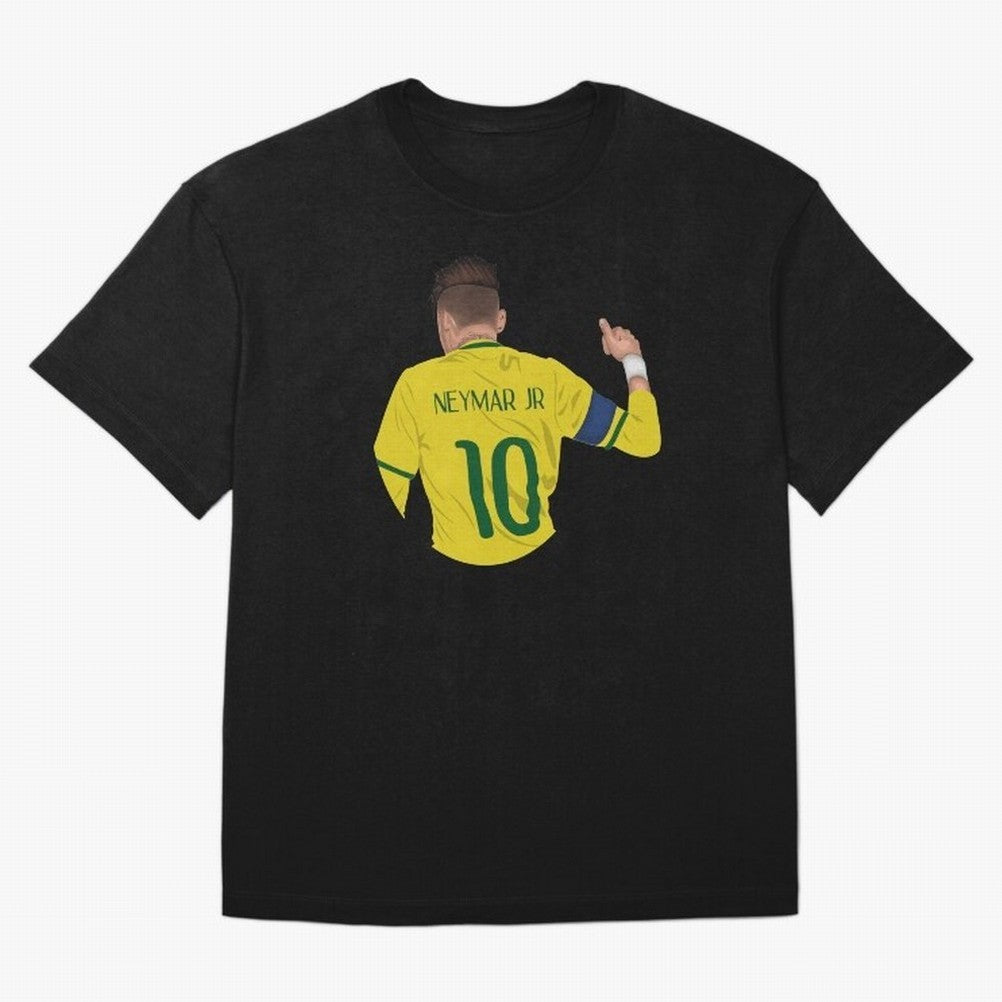 Neymar Junior Oversized T-Shirt Relive Legendary Nights from Global Football Passion for FIFA World Cup 2026 USA Canada Mexico, Made for Messi and Cristiano Ronaldo, Argentina, Champion Mindset, Group Stage Buzz, Knockout Tension and Passionate Fan