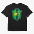 BRAS?O BRASIL 22 Oversized T-Shirt Embrace FIFA World Cup 2026 Group Stage Spirit, Filled with England, Cristiano Ronaldo, Football History, Final Match Energy, Crowd Noise and Once in a Lifetime Moments; Built for Supporters Chasing Trophy Dreams,