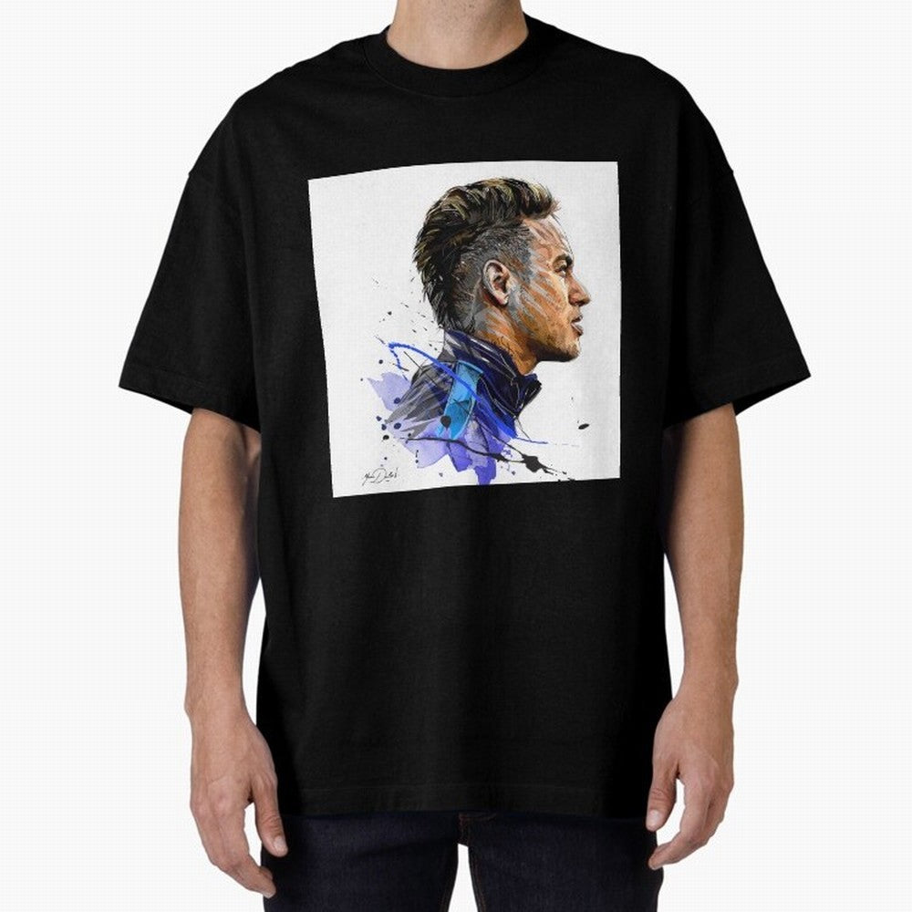 Neymar Design Oversized T-Shirt Join Supporters Worldwide for the FIFA World Cup 2026 Group Stage Journey through Messi and Cristiano Ronaldo Highlights, Argentina and Brazil Pride, Supporter Pride, Iconic Celebrations, Legendary Names and Global