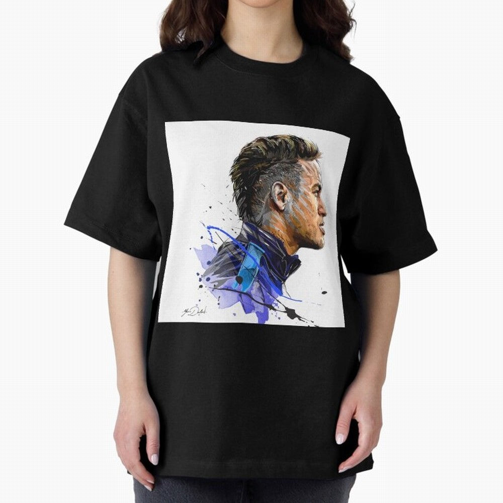 Neymar Design Oversized T-Shirt Join Supporters Worldwide for the FIFA World Cup 2026 Group Stage Journey through Messi and Cristiano Ronaldo Highlights, Argentina and Brazil Pride, Supporter Pride, Iconic Celebrations, Legendary Names and Global