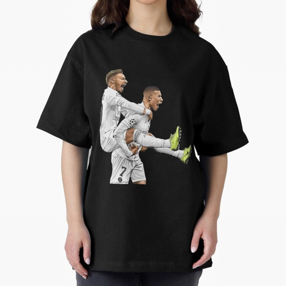 Illustration Neymar Classic T-Shirt Carry National Pride through Match Day Hype around FIFA World Cup 2026 Group Stage, Neymar, Haaland and Cristiano Ronaldo, Argentina and Brazil, Sports Nostalgia, International Competition, Famous Players and