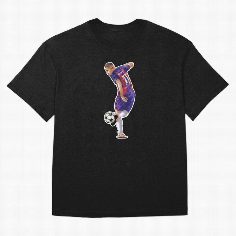 Neymar Artwork Classic T-Shirt Celebrate the Magic of the FIFA World Cup 2026 Journey through Messi and Cristiano Ronaldo Highlights, Portugal Pride, Football Passion, Legendary Performances, Festival Vibes and Supporter Community; Perfect for