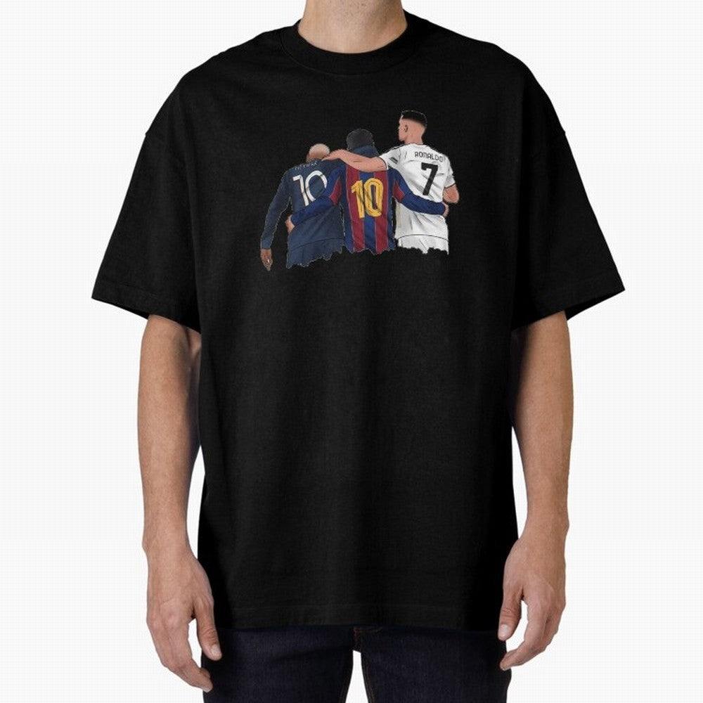 Football Messi, Ronaldo, neymar tshirt Classic T-Shirt Bring Retro Soccer Energy to Match Day Hype around FIFA World Cup 2026 USA Canada Mexico, Haaland and Mbappe, England, Global Supporter Spirit, Legendary Goals, National Colors and Tournament