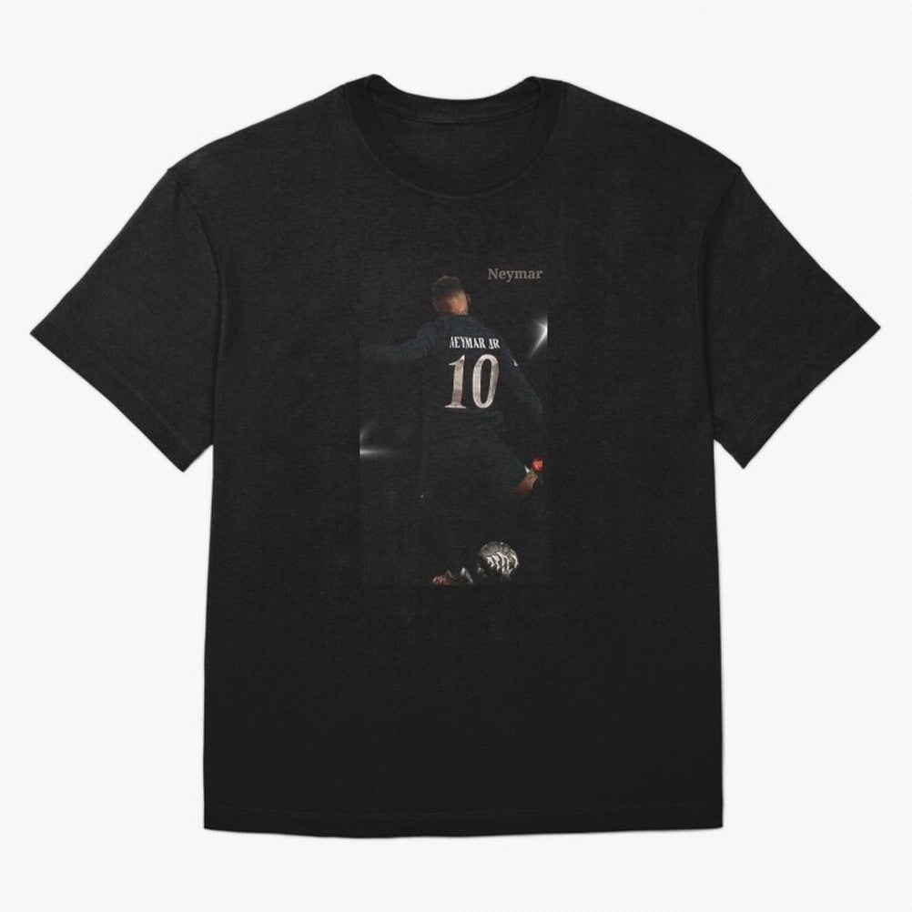Neymar black version Oversized T-Shirt Represent the FIFA World Cup 2026 Group Stage Journey through Haaland Highlights, Argentina Pride, Vintage Soccer Flavor, Modern Football Stars, National Flags and Final Night Emotion; Created for Match Day