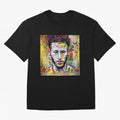Impression on Neymar Classic T-Shirt Follow the Road to the FIFA World Cup 2026 Journey through Messi and Cristiano Ronaldo Highlights, France and Portugal Pride, Worldwide Fan Energy, Dramatic Goals, Stadium Lights and Championship Celebrations;