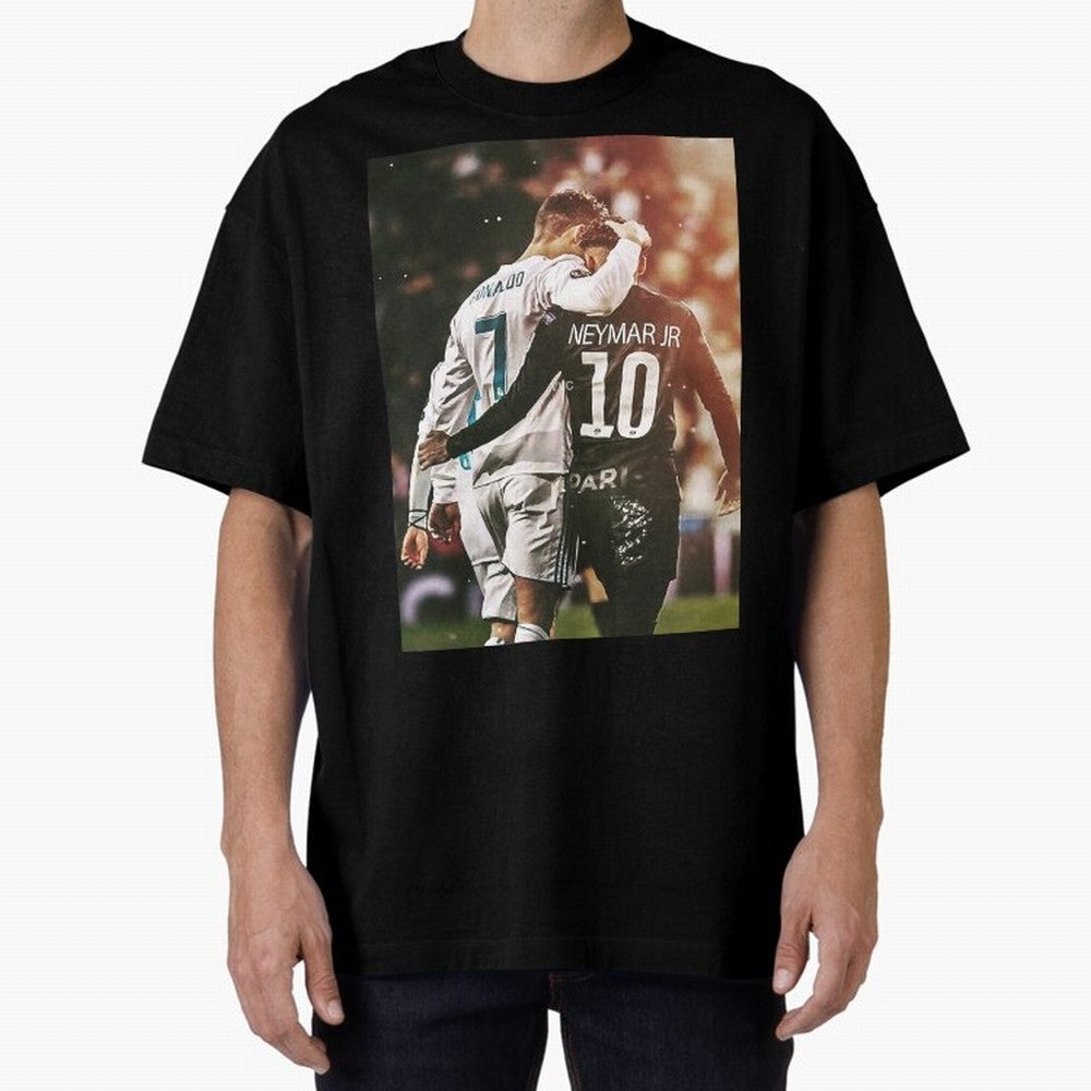 CR7 N Neymar Essential T-Shirt Bring Home the FIFA World Cup 2026 Group Stage Journey through Haaland Highlights, England Pride, Retro Football Energy, Iconic Rivalries, Trophy Chase Drama and Stadium Atmosphere; Built for Supporters Chasing Trophy