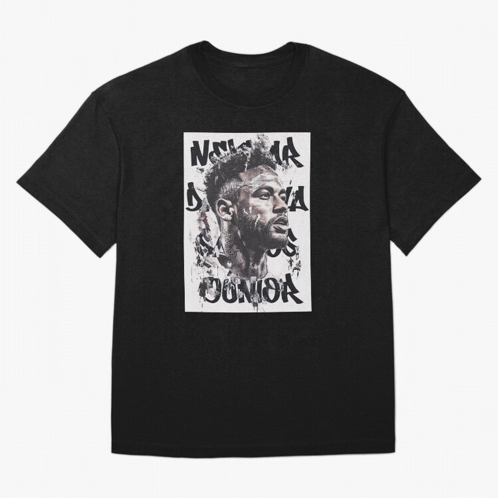 Potrait artistic collage of Neymar Classic T-Shirt Share FIFA World Cup 2026 with Messi, Neymar and Mbappe, Spain and Netherlands Energy, Football Festival Excitement, Trophy Ambitions, Country Rivalries and Star Player Buzz; Created for Match Day