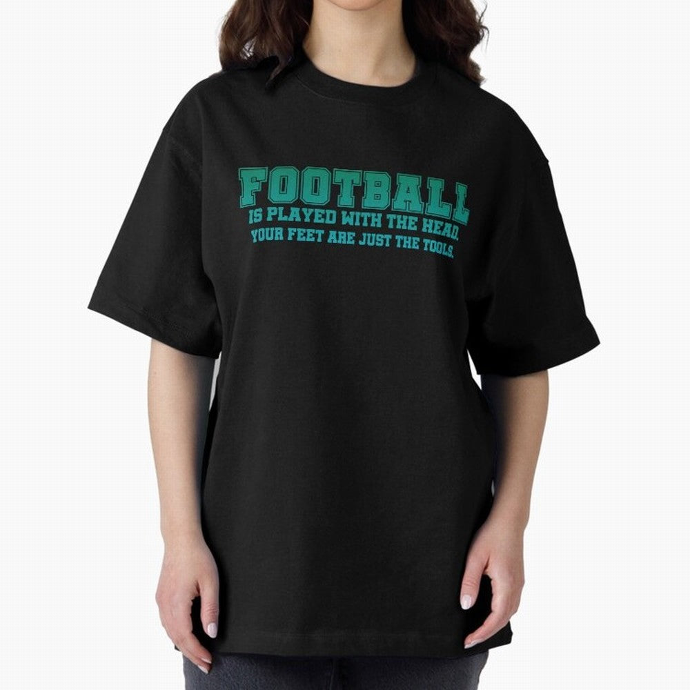 Football is played with the head. Classic T-Shirt Live the Energy of FIFA World Cup 2026 Spirit, with France, Neymar, Soccer Culture, Superstar Moments, National Team Dreams and Competitive Fire; Great for Watch Parties, Sports Bars, Family Nights,