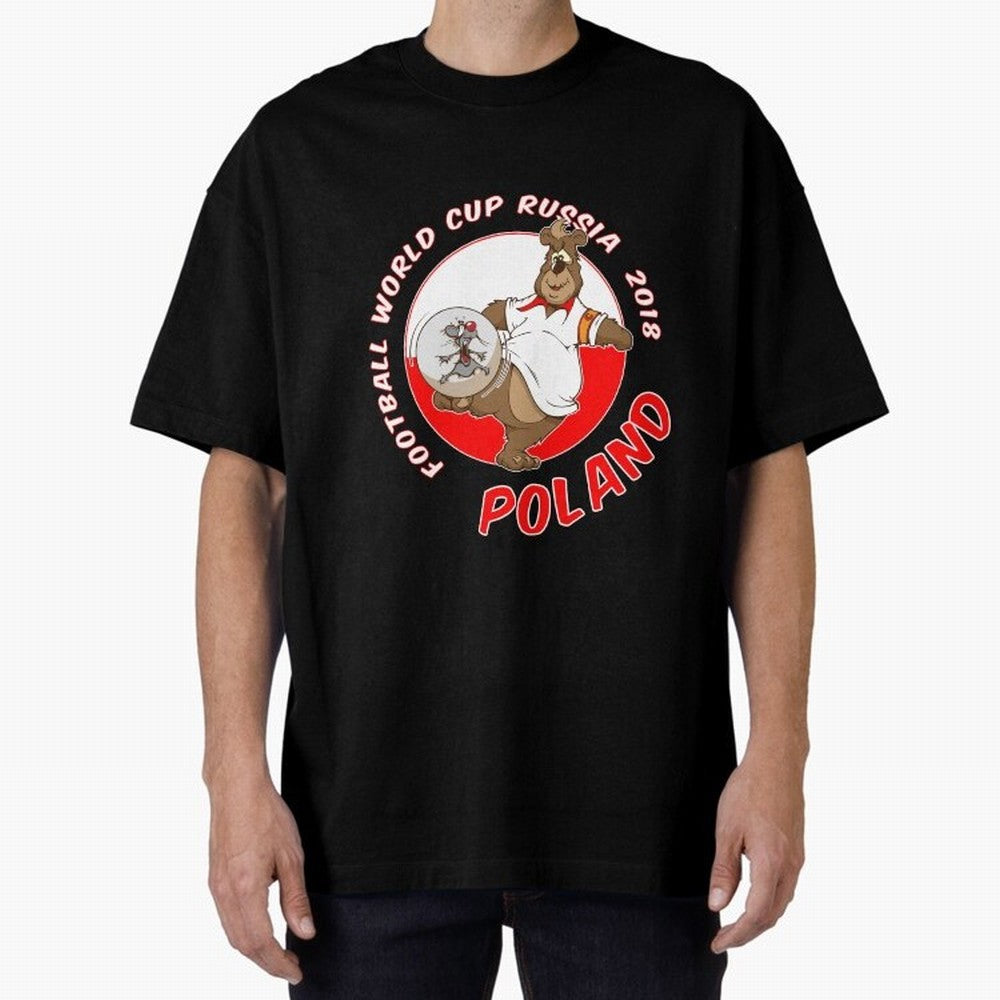 Poland football World Cup Russia 2018 T shirt and merchandise Classic T-Shirt Join the Countdown to FIFA World Cup 2026 USA Canada Mexico for Fans of Neymar and France and Portugal, Bringing Stadium Chants, National Pride, Trophy Dreams and