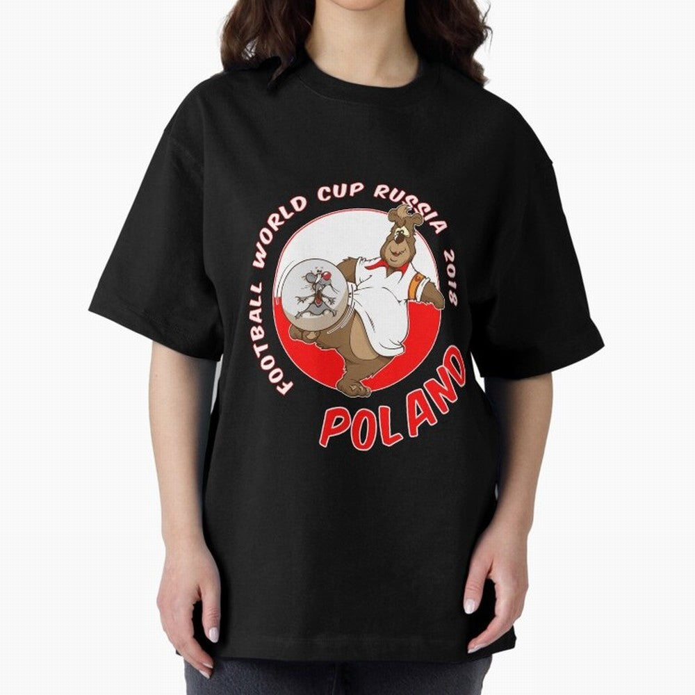 Poland football World Cup Russia 2018 T shirt and merchandise Classic T-Shirt Join the Countdown to FIFA World Cup 2026 USA Canada Mexico for Fans of Neymar and France and Portugal, Bringing Stadium Chants, National Pride, Trophy Dreams and