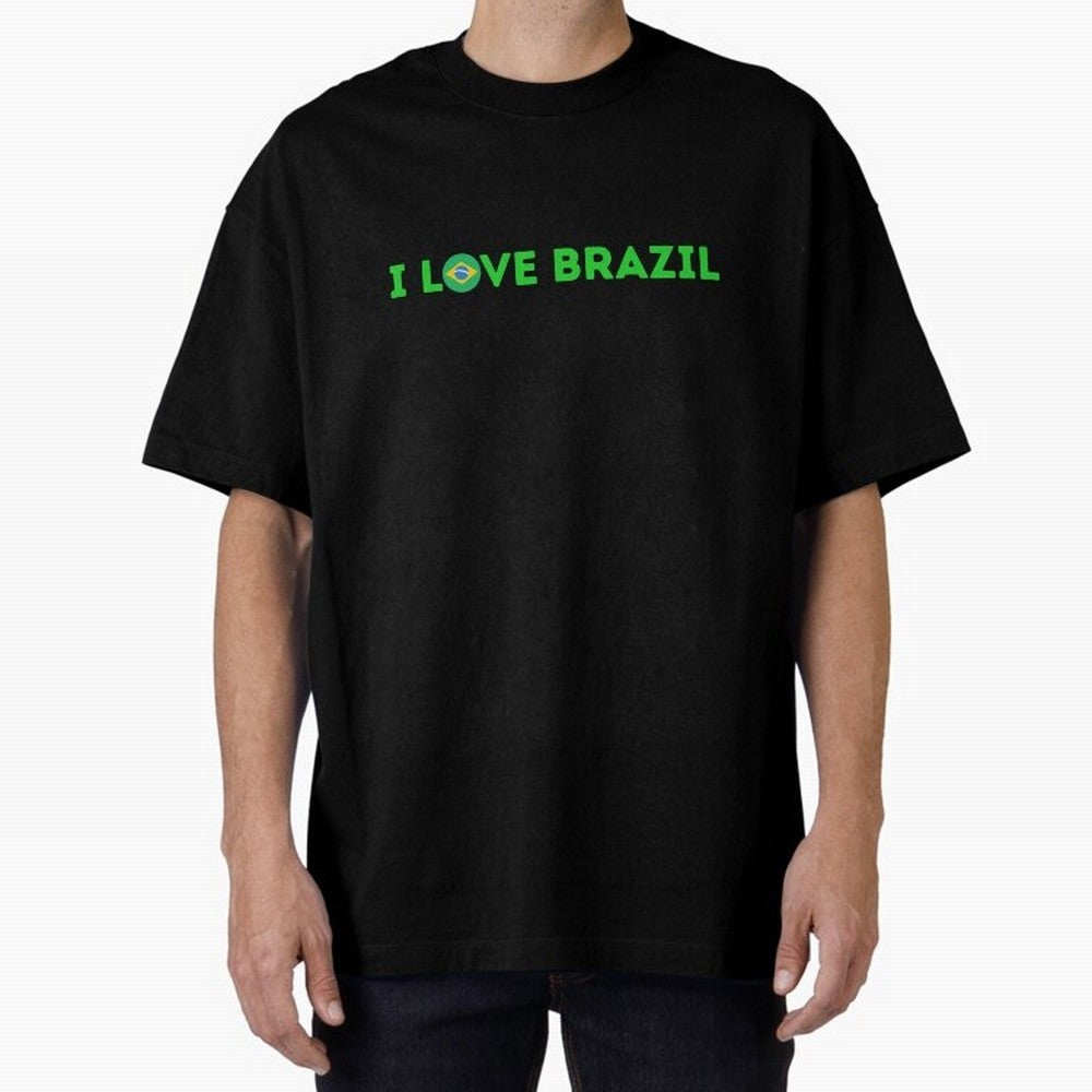Art I love Brazil Classic T-Shirt Share the Excitement of Match Day Hype around FIFA World Cup 2026, CR7, Portugal, Goal Celebration Energy, Supporter Heritage, Football Icons and Worldwide Tournament Joy; Ideal for Fans Who Follow Messi, Cristiano
