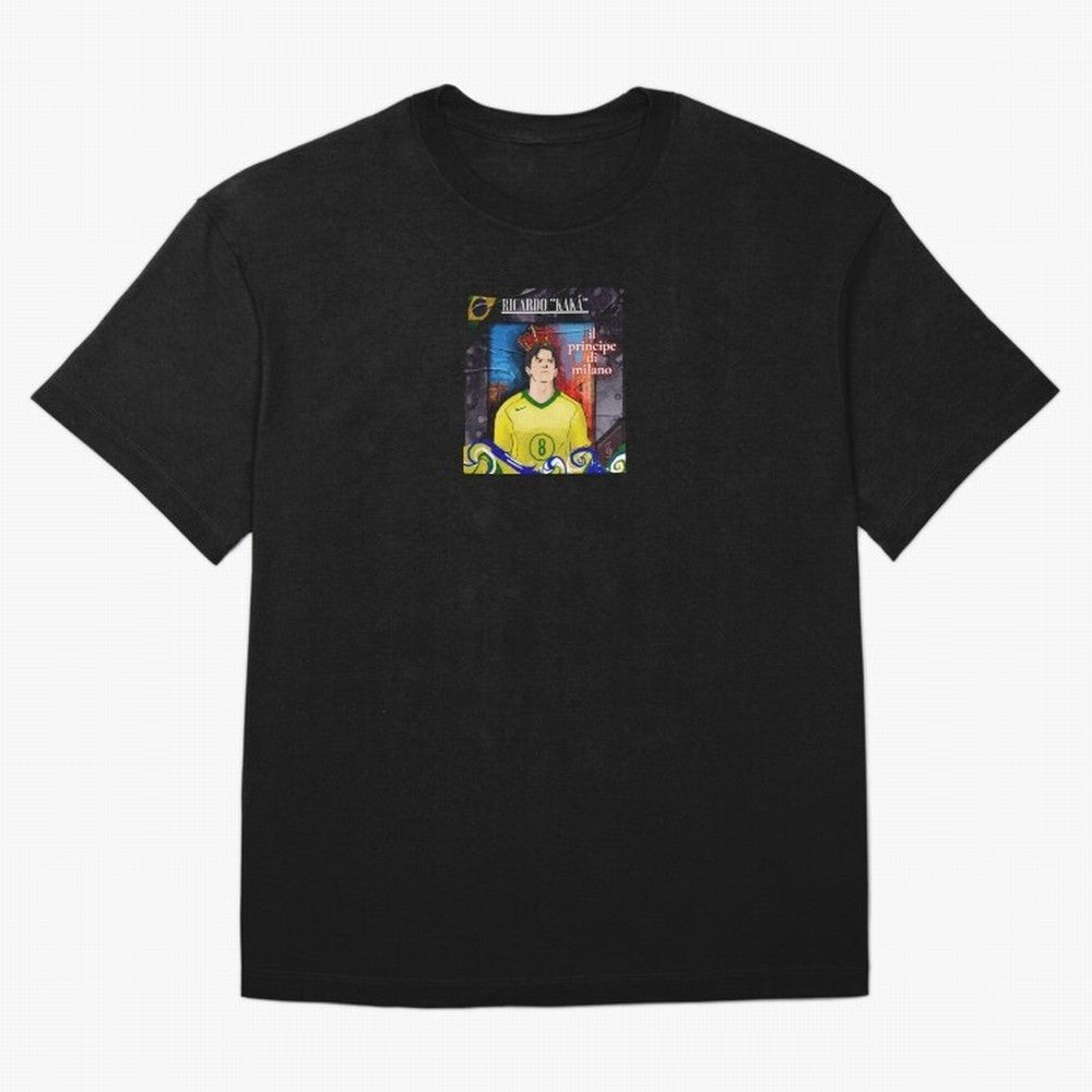 Ricardo Kak¨¢ Classic T-Shirt Celebrate Golden Goal Energy in Global Football Passion for FIFA World Cup 2026 Group Stage, Featuring Messi, CR7 and Mbappe, Spain, Champion Mindset, Group Stage Buzz, Knockout Tension and Passionate Fan Culture; Made