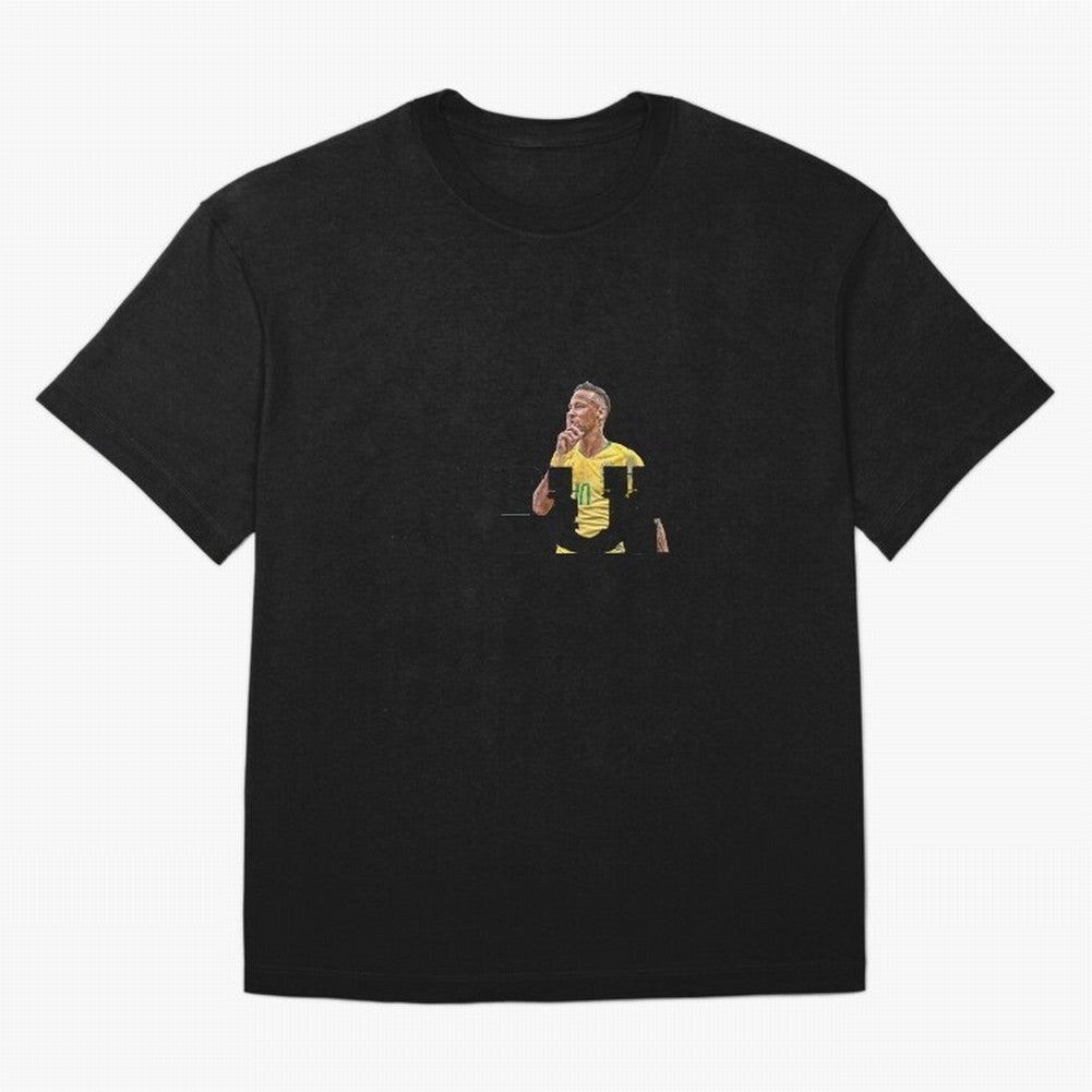 NEYMAR NEVER GIVE UP Classic T-Shirt Showcase FIFA World Cup 2026 Spirit, Connected to Brazil, Portugal and Argentina, Neymar, Haaland and Cristiano Ronaldo, Classic Soccer Heritage, Championship Pressure, Fan Loyalty and International Pride; Great