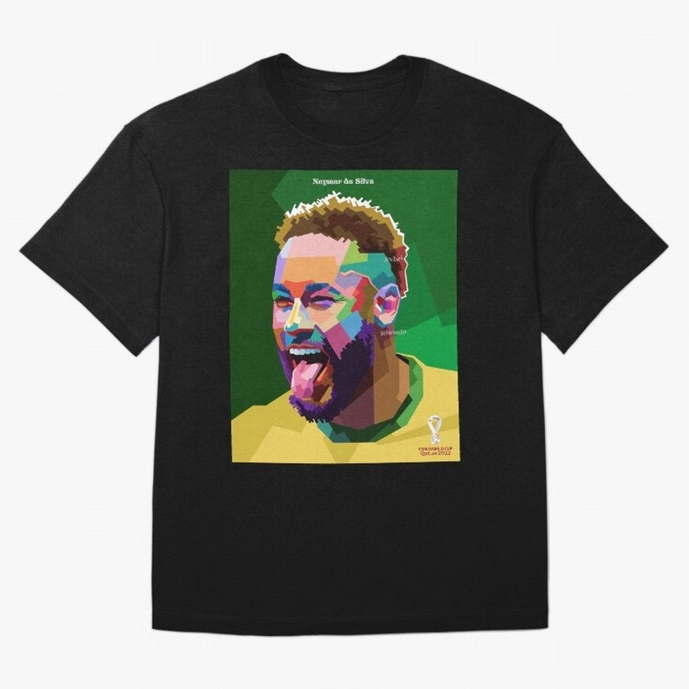 Neymar Brazil World Cup 2022 Pop Art Classic T-Shirt Turn Every Weekend Toward FIFA World Cup 2026 USA Canada Mexico Spirit, with Germany, Haaland and Mbappe, Worldwide Fan Energy, Dramatic Goals, Stadium Lights and Championship Celebrations;