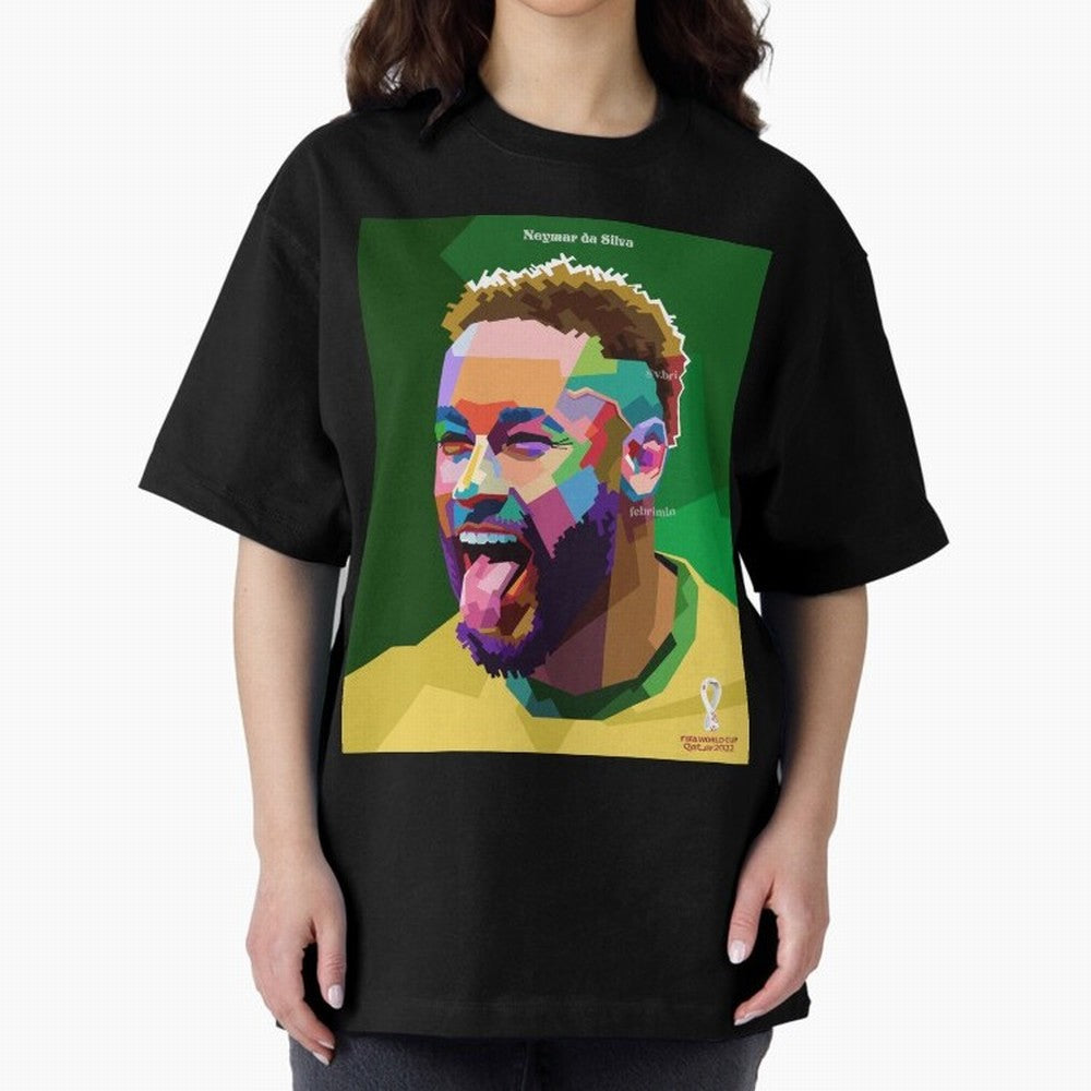 Neymar Brazil World Cup 2022 Pop Art Classic T-Shirt Turn Every Weekend Toward FIFA World Cup 2026 USA Canada Mexico Spirit, with Germany, Haaland and Mbappe, Worldwide Fan Energy, Dramatic Goals, Stadium Lights and Championship Celebrations;