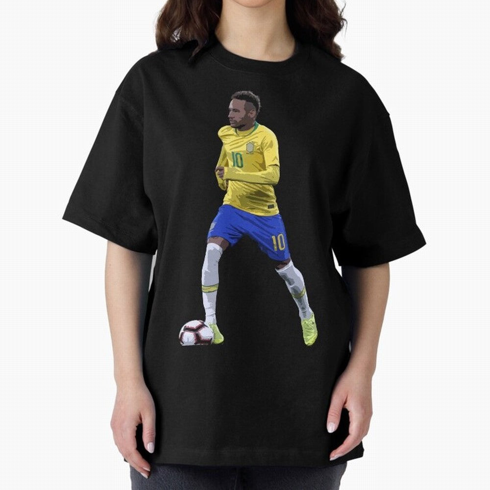 neymar Classic T-Shirt Show Your Love for Match Day Hype around FIFA World Cup 2026 Group Stage, Mbappe and Neymar, Brazil, Match Day Excitement, Supporter Culture, Golden Goals and Global Football Passion; Great for Supporters Who Love Legendary