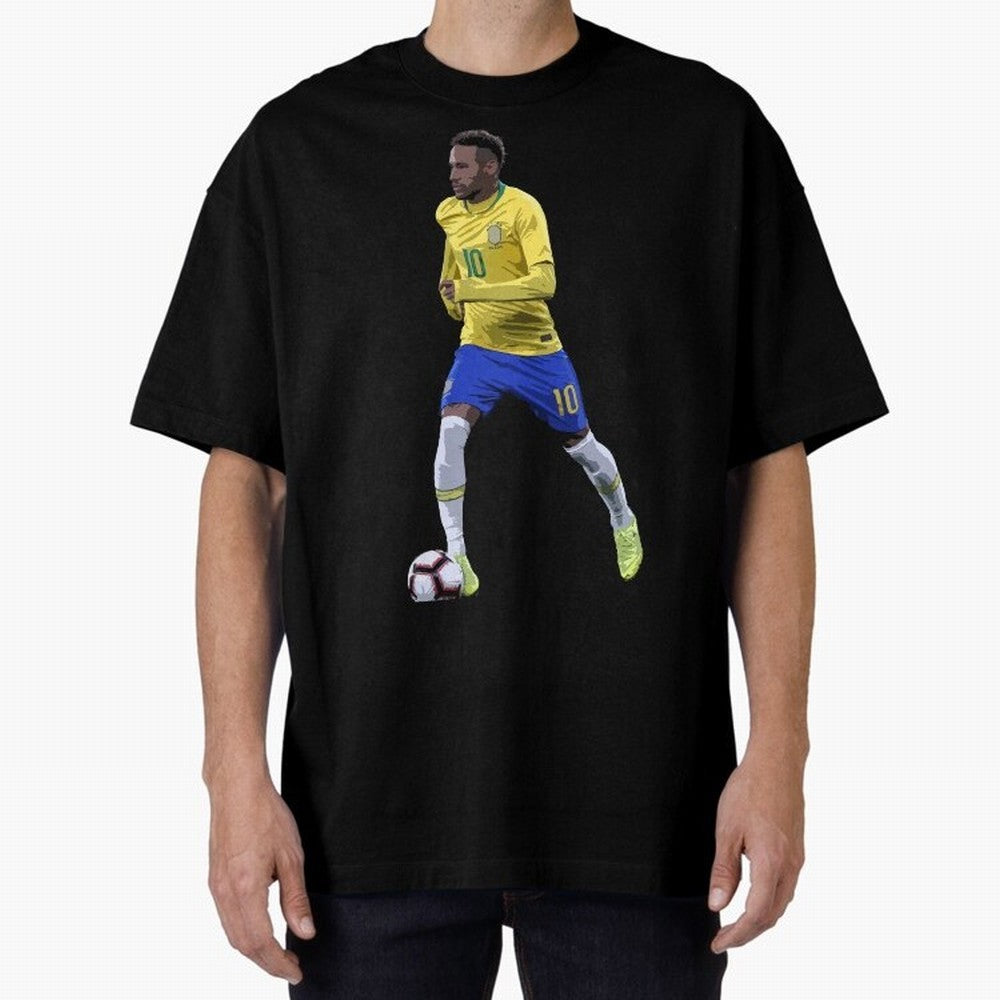 neymar Classic T-Shirt Show Your Love for Match Day Hype around FIFA World Cup 2026 Group Stage, Mbappe and Neymar, Brazil, Match Day Excitement, Supporter Culture, Golden Goals and Global Football Passion; Great for Supporters Who Love Legendary