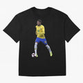 neymar Classic T-Shirt Show Your Love for Match Day Hype around FIFA World Cup 2026 Group Stage, Mbappe and Neymar, Brazil, Match Day Excitement, Supporter Culture, Golden Goals and Global Football Passion; Great for Supporters Who Love Legendary