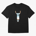 LEO MESSI ILLUSTRATION Classic T-Shirt Support the Legends of FIFA World Cup 2026 USA Canada Mexico Spirit, Inspired by Brazil, Portugal and Argentina, Messi, Neymar and Mbappe, Goal Celebration Energy, Supporter Heritage, Football Icons and