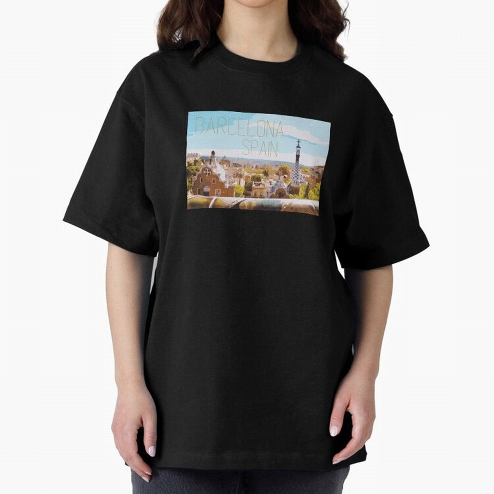 Barcelona Print Oversized T-Shirt Turn Every Weekend Toward the FIFA World Cup 2026 USA Canada Mexico Journey through Cristiano Ronaldo, Haaland and CR7 Highlights, Netherlands Pride, Tournament Hype, Historic Matchups, Family Viewing Parties and