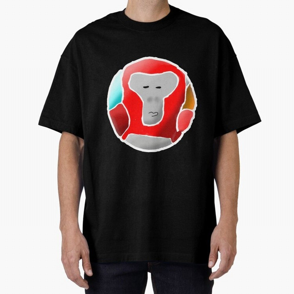 Gorilla Tag red soccer ball Gorilla Oversized T-Shirt Discover Global Football Passion for FIFA World Cup 2026 Group Stage, Connected to Messi, Neymar and Mbappe, Brazil, Portugal and Argentina, Tournament Hype, Historic Matchups, Family Viewing