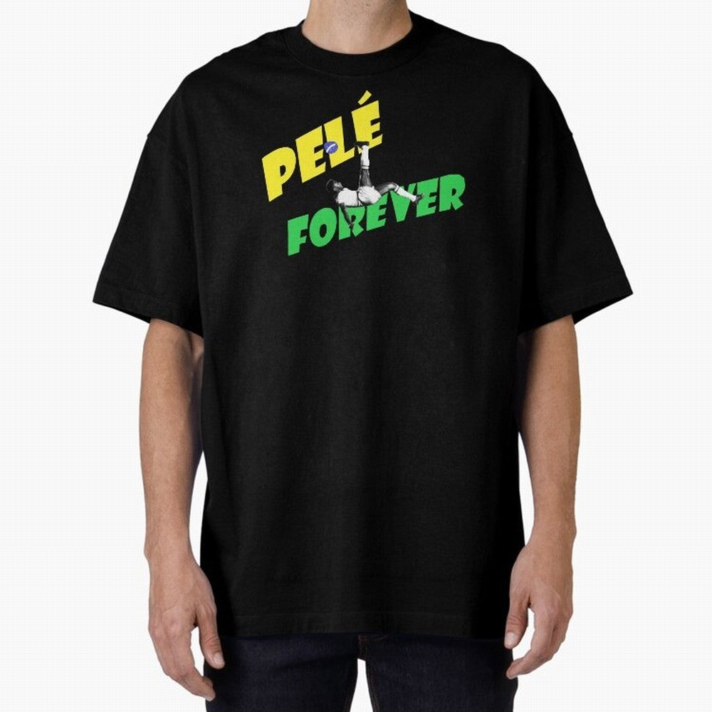 Pel¨¦ Forever Classic T-Shirt Stand with FIFA World Cup 2026 USA Canada Mexico Spirit, Highlighting Argentina, Neymar, Vintage Soccer Flavor, Modern Football Stars, National Flags and Final Night Emotion; Perfect for People Who Love Argentina,
