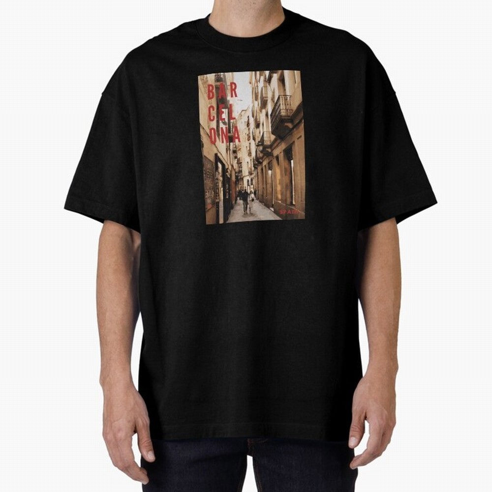 Barcelona Print Classic T-Shirt Enjoy the Biggest Football Party of the FIFA World Cup 2026 Journey through CR7 Highlights, England Pride, Stadium Chants, National Pride, Trophy Dreams and Unforgettable Football Memories; Ideal for Passionate Fans