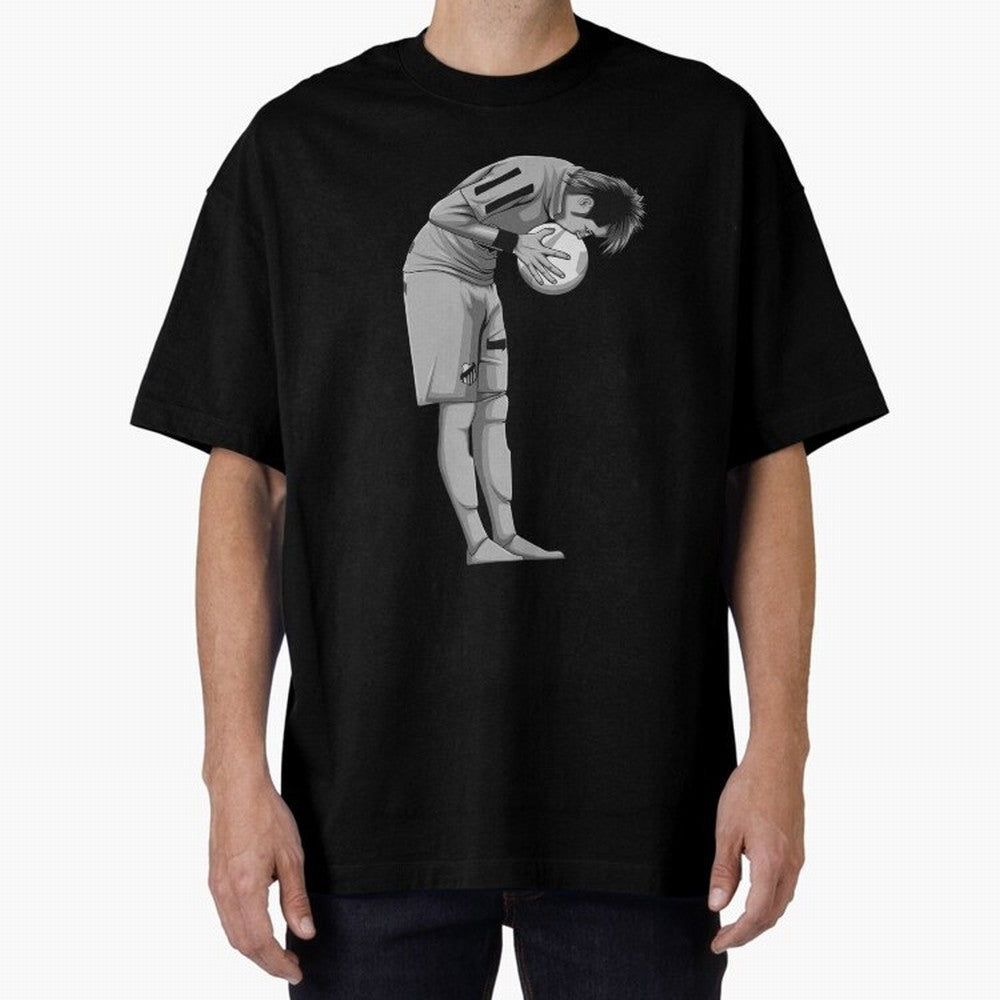 Neymar Black and White Version Oversized T-Shirt Celebrate the Next Chapter of Global Football Passion for FIFA World Cup 2026 Group Stage, Driven by Messi, Neymar and Mbappe, Netherlands, Game Day Rituals, Football Legends, Country Pride and the