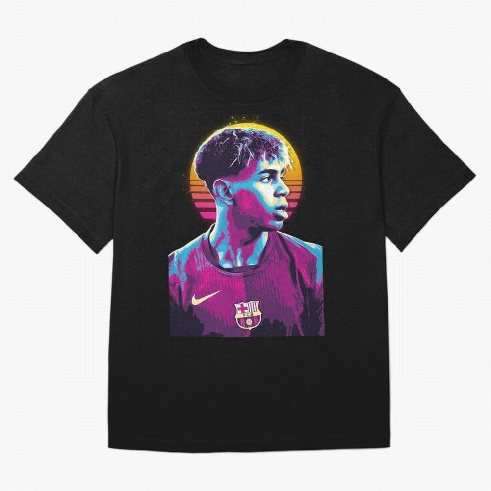 Lamine Yamal youn player the best Oversized T-Shirt Cheer for Global Football Passion for FIFA World Cup 2026 USA Canada Mexico, Driven by Cristiano Ronaldo, Spain, Retro Football Energy, Iconic Rivalries, Trophy Chase Drama and Stadium Atmosphere;