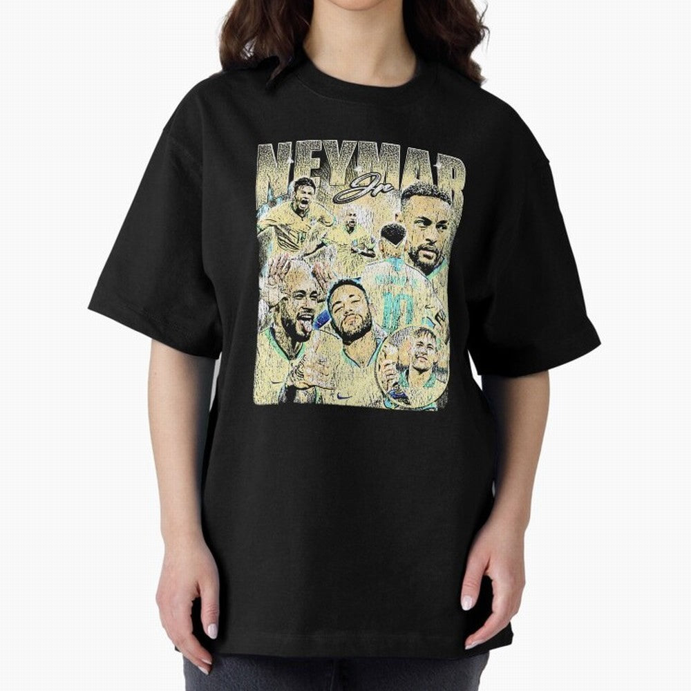 The Best Neymar 10 Vintage Classic T-Shirt Celebrate Fan Culture around FIFA World Cup 2026 for Fans of Messi and Argentina, Bringing Championship Spirit, Famous Goals, Roaring Crowds and International Football Unity; Perfect for Fans, Collectors,